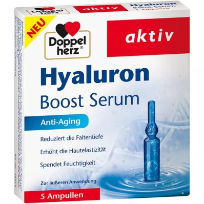 DOPPELHERZ Hyaluron Boost Serum Ampulleri, 5 adet