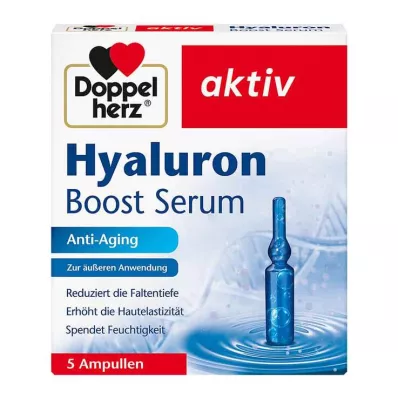 DOPPELHERZ Hyaluron Boost Serum Ampulleri, 5 adet