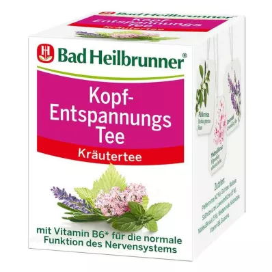 BAD HEILBRUNNER Kafa rahatlatıcı çay filtre torbası, 8 adet