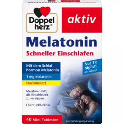 DOPPELHERZ Melatonin tabletleri, 40 adet