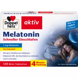 DOPPELHERZ Melatonin Tablet, 120 Kapsül