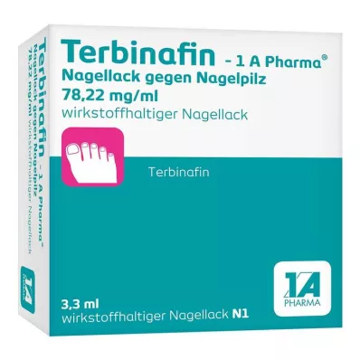 Tırnak mantarına karşı Terbinafin-1A Pharma oje, 3,3 ml
