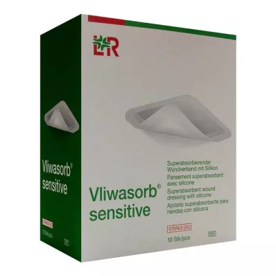 Vliwasorb sensitive 12,5x12,5 cm süperabsorb.Wundv, 10 adet Vliwasorb sensitive 12,5x12,5 cm süperabsorb.Wundv, 10 adet