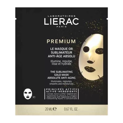 Lierac Premium mükemmelleştirici altın tabaka maskesi, 1X20 ml Lierac Premium mükemmelleştirici altın tabaka maskesi, 1X20 ml