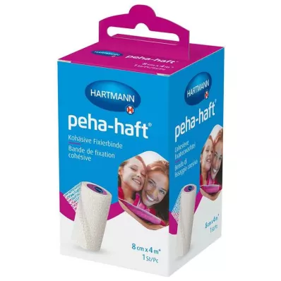 peha-haft® yapışkan sabitleme bandajı lateks içermez 8 cm x 4 m, 1 adet peha-haft® yapışkan sabitleme bandajı lateks içermez 8 cm x 4 m, 1 adet