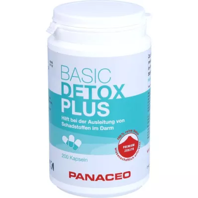 PANACEO Basic Detox Plus Kapsül, 200 Kapsül