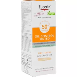EUCERIN Sun Oil Control renkli krem LSF 50+ light, 50 ml