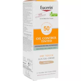 EUCERIN Sun Oil Control renkli krem LSF 50+ eldiven, 50 ml