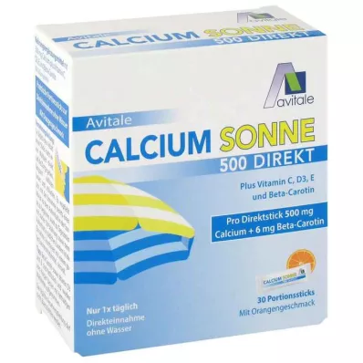 CALCIUM SONNE 500 doğrudan porsiyon çubuk, 30 adet