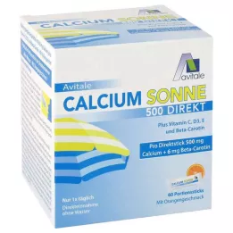 CALCIUM SONNE 500 doğrudan porsiyon çubuk, 60 adet