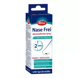 ABTEI Nose Free 2 dakika dekonjestan sprey, 20 ml