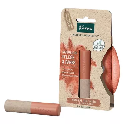 KNEIPP renkli dudak bakımı natural deep nude, 3,5 g KNEIPP renkli dudak bakımı natural deep nude, 3,5 g
