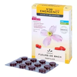 BACHBLÜTEN No.39 Acil durum artı pastiller, 48 g