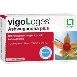 VIGOLOGES Ashwagandha plus kapsülleri, 120 Kapsül