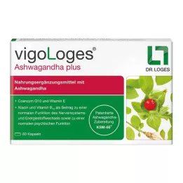 VIGOLOGES Ashwagandha plus kapsülleri, 120 Kapsül