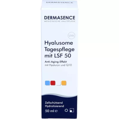 DERMASENCE Hyalusome gündüz bakım emülsiyonu LSF 50, 50 ml