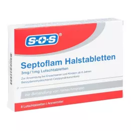 Septoflam boğaz pastili (8 adet)