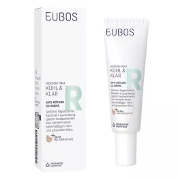 EUBOS KÜHL &amp; KLAR Kızarıklık giderici CC Krem LSF 50, 30 ml