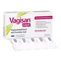 VAGISAN povidon-iyotlu sept vajinal fitiller, 5 adet