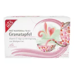 H&amp;S C vitamini filtre torbalı nar, 20X2 g