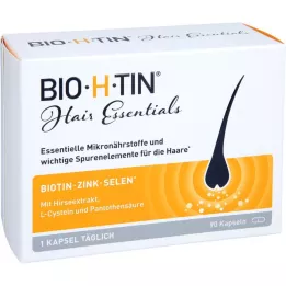 BIO-H-TIN Hair Essentials Mikro Besin Kapsülleri, 90 Kapsül