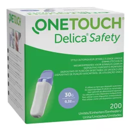 ONE TOUCH Delica Safety tek kullanımlık lansman cihazı 30 G, 200 adet