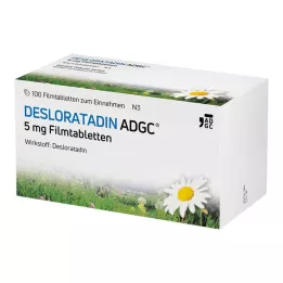 DESLORATADIN-ADGC 5 mg film kaplı tablet, 100 adet