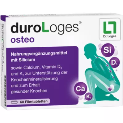 DUROLOGES osteo film kaplı tabletler, 60 adet