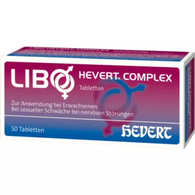 LIBO HEVERT Kompleks tabletler, 50 adet