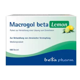 MACROGOL beta Lemon Plv.z.Her.e.Lsg.z.Oral, 100 adet
