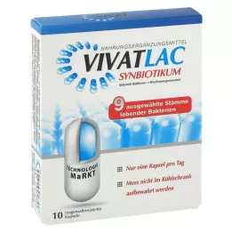 VIVATLAC SYNBIOTIKUM enterik kaplı kapsüller, 10 adet