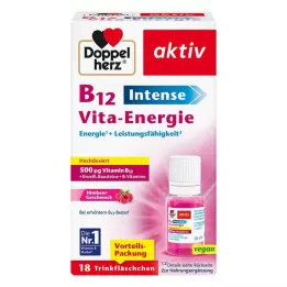 DOPPELHERZ B12 Intense Vita-Energie içme şişesi, 18 adet