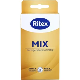 RITEX Karışık prezervatif, 8 adet