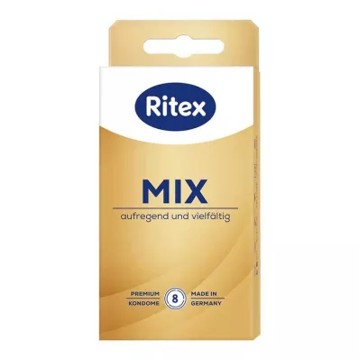 RITEX Karışık prezervatif, 8 adet RITEX Karışık prezervatif, 8 adet