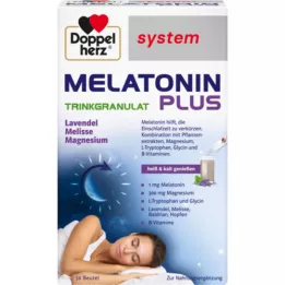 DOPPELHERZ Melatonin Plus içme granül sistemi Btl, 30 adet