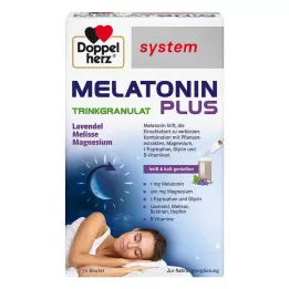 DOPPELHERZ Melatonin Plus içme granül sistemi Btl, 30 adet