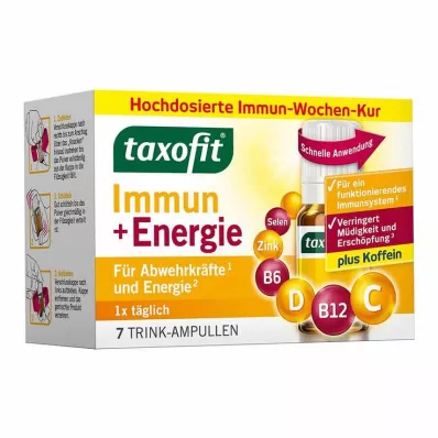 Taxofit Immune &amp; Enerji İçme Ampulleri, 7X10 ml