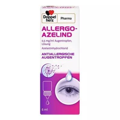 ALLERGO-AZELIND DoppelherzPha. 0.5 mg/ml göz damlası, 6 ml ALLERGO-AZELIND DoppelherzPha. 0.5 mg/ml göz damlası, 6 ml