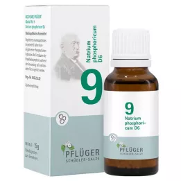 BIOCHEMIE Pflüger 9 Natrium phosphoricum D 6 globül, 15 g
