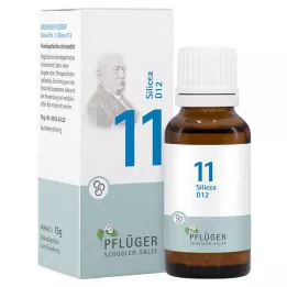 BIOCHEMIE Pflüger 11 Silicea D 12 globül, 15 g