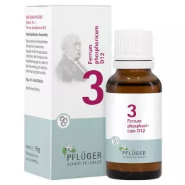 BIOCHEMIE Pflüger 3 Ferrum phosphoricum D 12 globül, 15 g