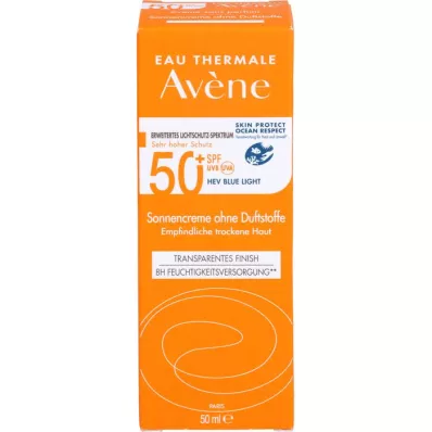 AVENE Güneş kremi SPF 50+ kokusuz, 50 ml