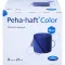 PEHA-HAFT Renkli sabitleme bandı lateks içermeyen 8 cmx21 m mavi, 1 adet