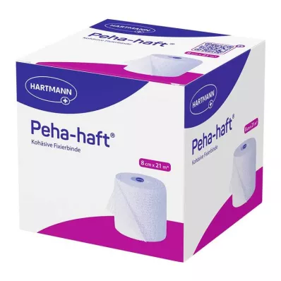 Peha-Haft sabitleme bandajı lateks içermez 8 cmx21 m, 1 adet