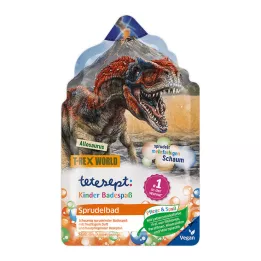 TETESEPT Çocuk banyo eğlencesi köpük banyosu T-Rex Dünyası, 40 g