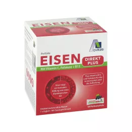 EISEN DIREKT artı C vitamini+folik asit+B12 tozu, 60 adet