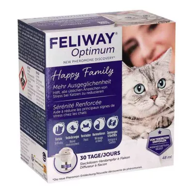 Kediler için Feliway Optimum Başlangıç Kiti, 48 ml Kediler için Feliway Optimum Başlangıç Kiti, 48 ml
