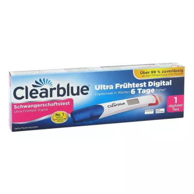 Clearblue hamilelik testi ultra erken test dijital, 1 adet