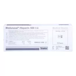 MEDUNASAL-Heparin 500 I.U. ampuller, 10X5 ml