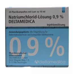 NATRIUMCHLORID-Solüsyon %0,9 Deltamedica Luer Pl., 20X10 ml